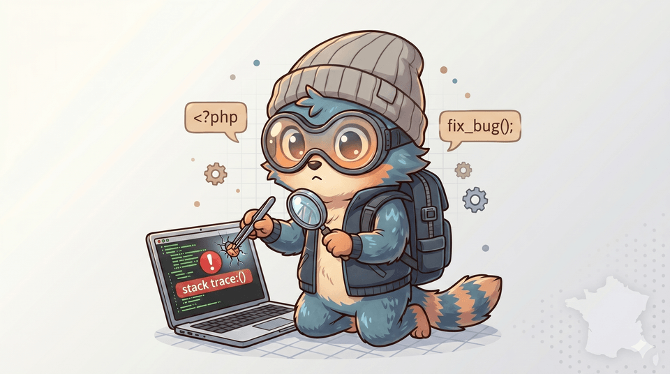 Illustration BugRescue : diagnostic et correction de bug PrestaShop — erreur 500, checkout bloqué, modules en conflit